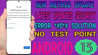 Samsung s21 frp bypass android 13 account google unlock