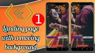 #1 Flutter&Firebase Create a landing page in Flutter. Part 1