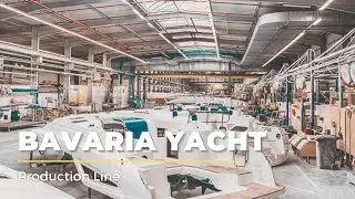 Bavaria Yacht Production Line | Bavaria Plant | How Yacht is Made