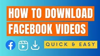 How to download videos from facebook 2023 | Download Any Facebook Video (Quick & Easy)