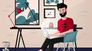 How I make my Illustrations | Illustration Process Video | Sketch to Digital