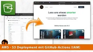 AWS - GitHub-Actions für Deployment in S3-Bucket (+ CloudFront)