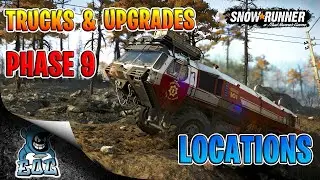 Snowrunner All New Trucks & Upgrades Locations (Season 9 DLC)