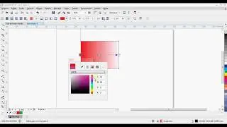 [QUICK TUTORIAL] How to make a color gradient in Corel Draw X7