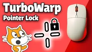 "Mouse Pointer Lock" in Scratch? ⚡️ TurboWarp Experiments! (Raycasting E9)