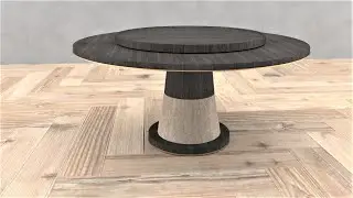 How to make Lazy Susan in SketchUp