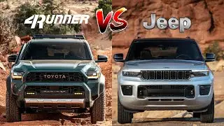 2025 Toyota 4Runner TRD Pro vs 2025 Jeep Grand Cherokee Hybrid Compared | SUV Battles! | MotorNation