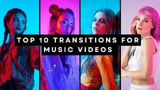 Top 10 Premiere Pro Transitions for Music Videos