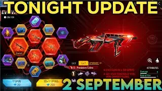 Tonight Update Free Fire 2 September New Evo Vault Event | Free Fire Tonight Update | Tonight Update