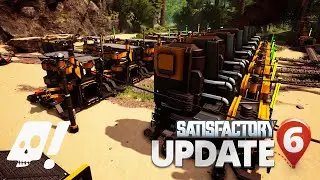 Satisfactory Update 6 is Here!! (well, on experimental, anyway!) Let's Play! Ep01