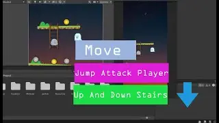 AI Enemy in Unity 2D - A Move, Jump Attack, and Up and Down Stairs