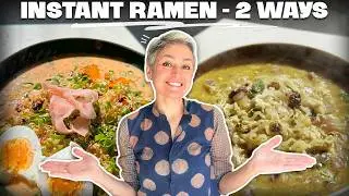 2 ways to make the most delicious RAMEN in 10 minutes! #ramen #noodles