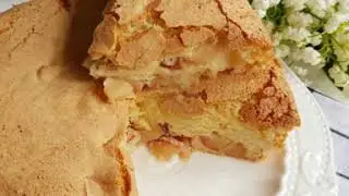 Самая ПЫШНАЯ и вкусная шарлотка