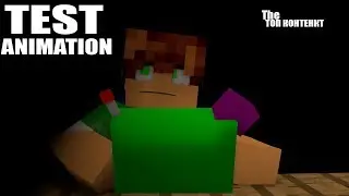 Baldi Basics / Test Minecraft Animation / (Song by CG5)