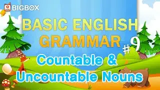 [ Basic English Grammar Lesson ] Lesson 9 : Countable and Uncountable Nouns