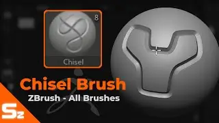 Chisel Brush: ZBrush All Brushes