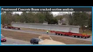 Prestressed Concrete Beam Cracked-Section Analysis