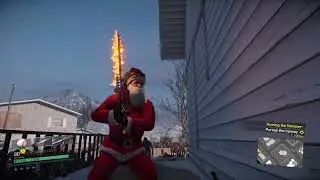 Dead Rising 4  Frank's Big Package Santa with a flaming sword