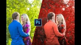 Photo Retouching | Color Correction | Background Change | Outdoor Photography | Photoshop Tutorial