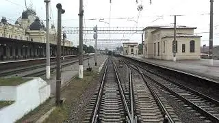 Реальная прицепка вагона под пассажирский поезд