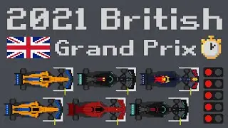 2021 British Grand Prix Timelapse
