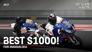 BEST S1000 BIKE‼️ Mandalika 3 Laps 4:33.779 | Moto Trackday Project