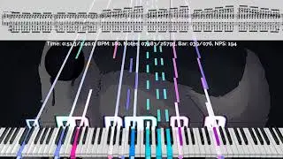 [Black MIDI] Black Score - Undertale - Amalgam 26,000 Notes ~ EpreTroll