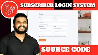 Ep33 - Laravel Login System tutorial & source code