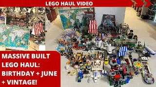 60+ LEGO Sets Built in a Massive Haul! Vintage and Brand-New LEGO Assortment Showcase