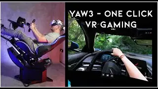 Yaw3 - One click VR gaming - motion compensation - Assetto Corsa, Forza Horizon car racing gameplay