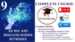 AWSN/9/ Energy Scavenging/Energy Consumption of Sensor Nodes