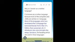 Why C Language is known as Mother language? 