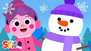 Lets Make A Snowman | Kids Winter Songs | Super Simple Songs