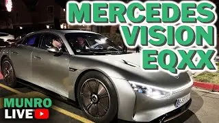 The Most Efficient Mercedes-Benz Ever - Mercedes Vision EQXX Ride & Drive | CES 2023