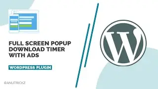 [Paid] Full screen popup download button with countdown timer and ads ⬇️ | wordpress Plugin