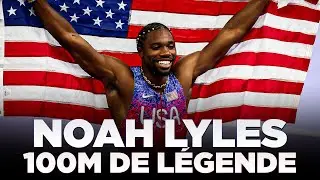 Noah LYLES médaille dOR du 100m dans UNE FINALE DE LÉGENDE !