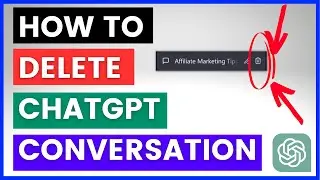 How To Delete A ChatGPT Conversation?