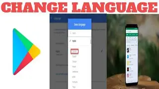 How to change language on Google Play Store 2021