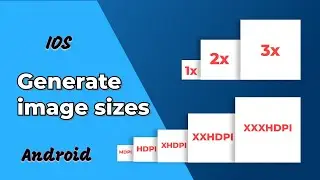 Auto Generate Different Image Sizes for iOS and Android 