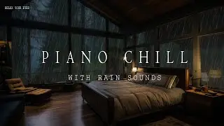 Calming Rain Sounds & Beautiful Piano Music 🌧️🌿 Enhance Your Sleep with Soothing Rain at the Window