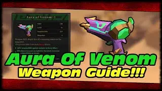 AURA OF VENOM + ADVANCE DEPOT = REKT!!! GUNFIRE REBORN AURA OF VENOM LEGENDARY WEAPON GUIDE!!!