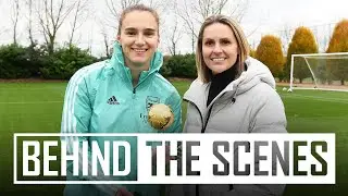 Surprising Vivianne Miedema with the 2021 BBC Footballer of the Year award | Behind the scenes