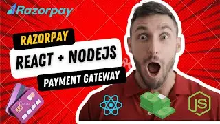 How to Integrate Razorpay | Payment Gateway Integration | React and Node.js for web 💵