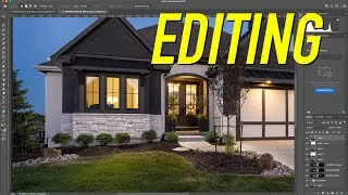 Twilight Exterior - Photoshop Editing for Architecture Photography