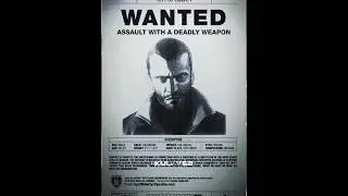 Niko Bellic Wanted Poster in GTA 5! #gta5 #gta #gta4 #shorts