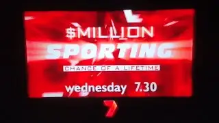 Million Dollar Chance Of A Lifetime Channel Seven Promo 2000