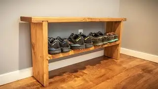 Making a Shoe Bench with Cheap Lumber