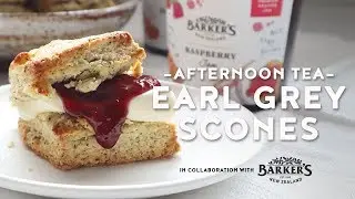 Earl Grey Tea Scones Recipe - No Mixer or Food Processor Needed!