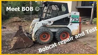 Meet BOB!  bobcat repair on a Mostly OUTDOORS family member