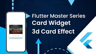 Flutter Course for Beginners:  Card Widget | Flutter Card Widget | 3d Card in Flutter 